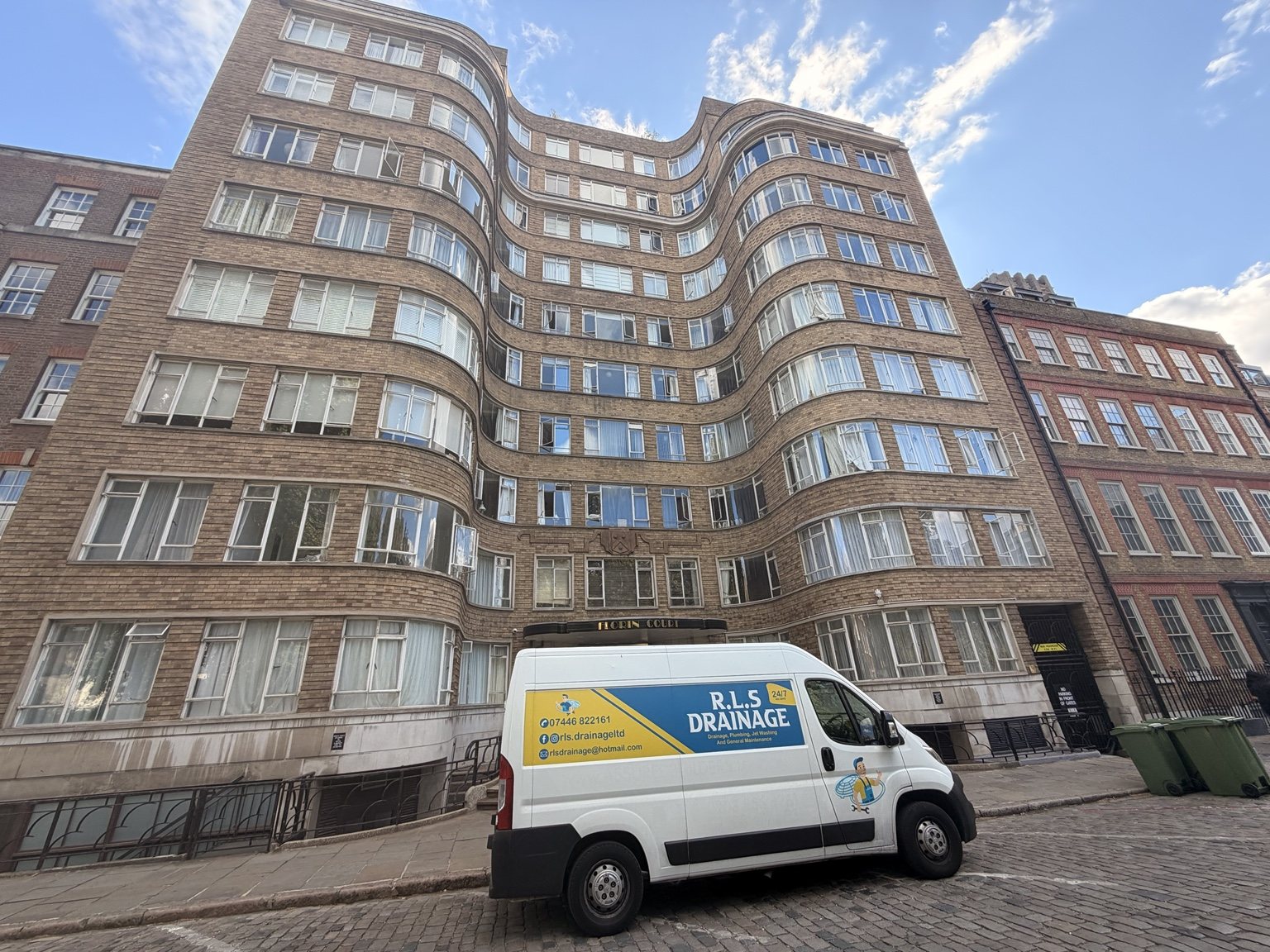 R.L.S. Drainage commercial property visit