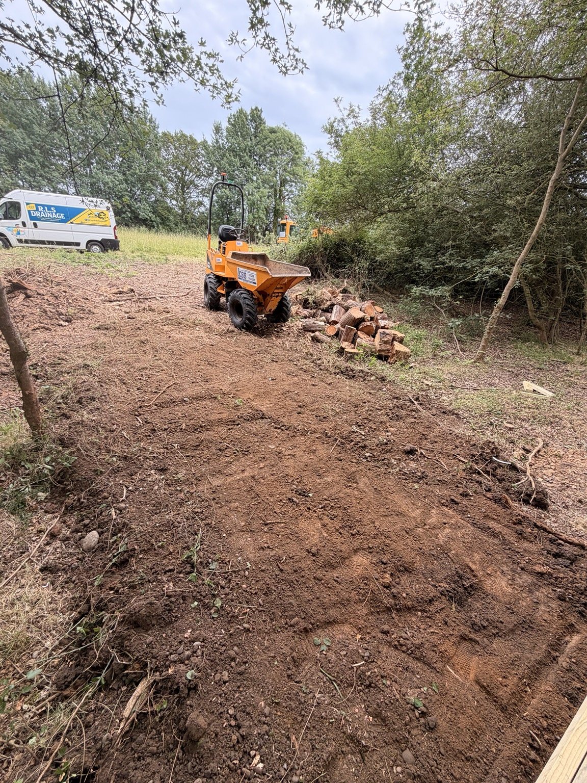 Groundworks in progress